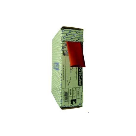 PROTEC.class PSB-RT191 manchon rétractable boîte 19.1mm rouge 5m