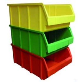 PROTEC.class PLAKA 5 caja de almacenamiento 90x100mm amarillo
