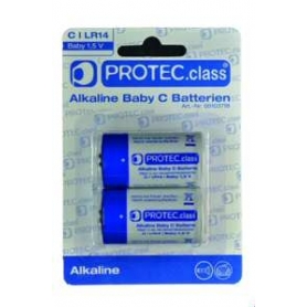 PROTEC.class PBAT C Baby Batérie 2er Blister
