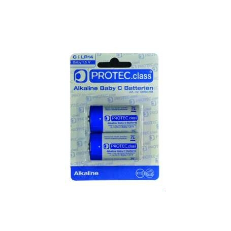 PROTEC.class PBAT C Baby Batteries 2er Blister
