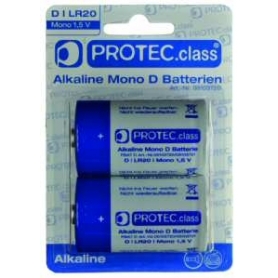 PROTEC.class PBAT D Mono Batterien 2er Blister