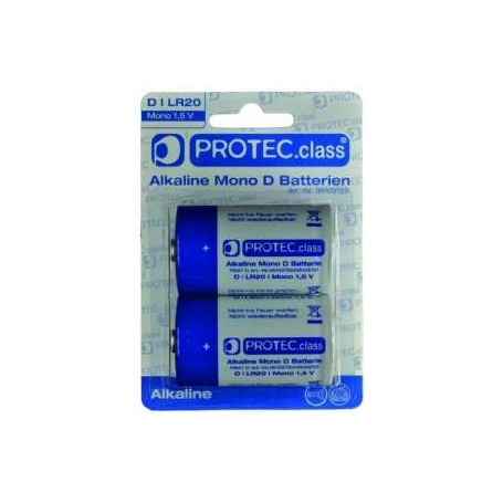 PROTEC.class PBAT D Mono baterije 2 blister