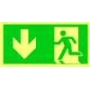PROTEC.class PRZKPG emergency signs straight plastic