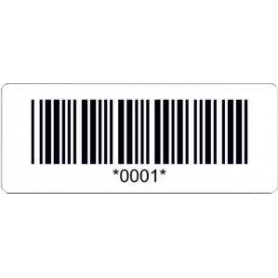 Étiquettes code-barres PROTEC.class PBCE1 N°1-1000