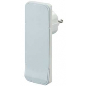 PROTEC. Trieda PSFSW Schuko ploché plug white