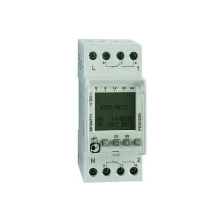 PROTEC.class PDSU22N timer semanal 2 changers