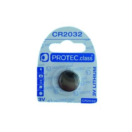 PROTEC.class PKZ32R CR2032 Batterie Lithium 3V 230mAh
