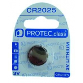 Pile PROTEC.class PKZ25R CR2025 Lithium 3V 165mAh