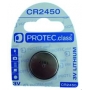 PROTEC.class PKZ50R CR2450 Battery Lithium 3V 630mAh