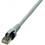 PROTEC.net Ppk6a grey patch cable ISO RJ45 grey7,5 m