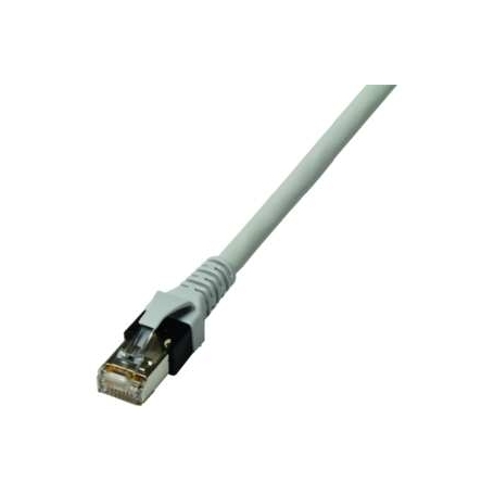 PROTEC.net Ppk6a sivá patch kábel ISO RJ45 sivá 50 m