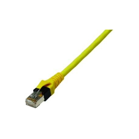 PROTEC.net PPK6a gelb Patchkabel-ISO RJ45 gelb 1 m