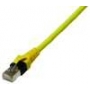 PROTEC.net Ppk6a yellow patch cable ISO RJ45 yellow1,5 m