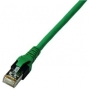 PROTEC.net Ppk6a zöld patch kábel ISO RJ45 zöld0,5 m