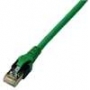 PROTEC.net Ppk6a zöld patch kábel ISO RJ45 zöld 1 m