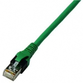 PROTEC.net Cable de parche verde PPK6a ISO RJ45 verde 2 m