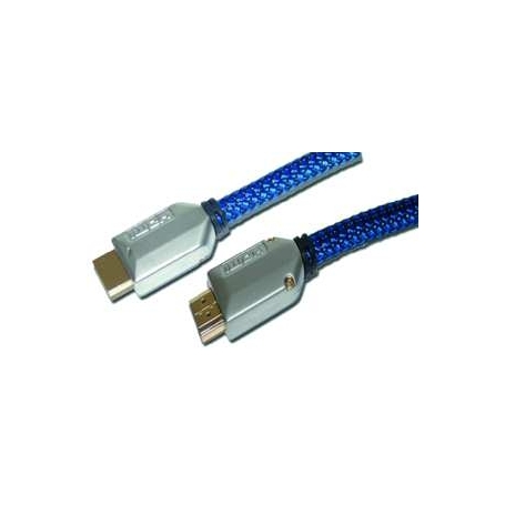 PROTEC.class PHDMI S2 HDMI Kabel s/b Stoff-Mantel 2m