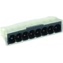 PROTEC.class PSK 8 plug clamp 8 x 0.5-2.5mm2 transp. 50 pieces