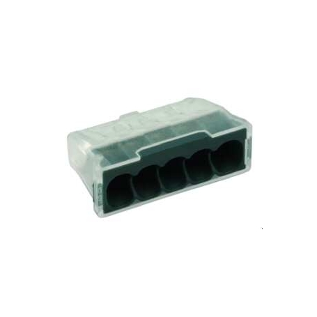 PROTEC.class PSK 5 connector 5 x 0.5-2.5mm2 transp. 100 pieces