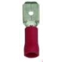 PROTEC.class PFSI 0.5-1,0/2,8x0,8 Flat plug red 100 pieces
