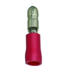 PROTEC.class RSI 0.5-1,0/4mm round plug red isol. 100 pieces
