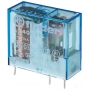 Finder 403190480000 Relais mit Steck- und Printanschlüssen, 1 Wechsler 10 A, Spule 48 V DC
