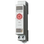 Finder 7T8100002403 Thermostat for Control kabinet, sorozat telepítő egység 17,5 mm széles, 1 nyitott 10 A, kiigazítható 0 és 60