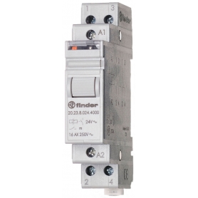 Finder 202382304000 power surge switches for series installation, 1 lock and 1 opener 16 A, from An/An Aus, for 230 V AC