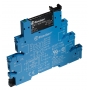 Finder 388170249024 Coupling relay with screw connections, input 24 V DC, output SSR 1 closer 6 A/24 V DC