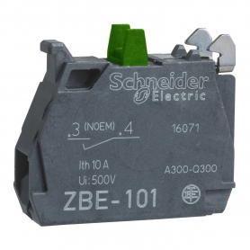 Schneider ZBE101 Hilfsschalterblock, ZBE Ø 22, 1S