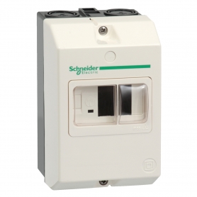 Schneider GV2MC02 Aufbaugehäuse, IP55, für GV2M