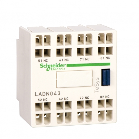 Schneider LADN223G Hilfsschalterblock, 2S+2Ö