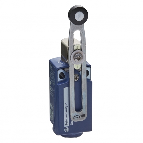 Schneider XCKP2145P16 XCKP Pos.sch. Rollenhebel Kunststoffrolle längenvers., 1Ö+1S, Sprungf., M16