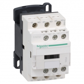 Schneider CAD32P7 auxiliary contactor, 3S+2Ö, 230W 50/60Hz