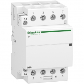 Schneider A9C20844 Installationsschütz iCT 40A 4S 220/240V 50Hz