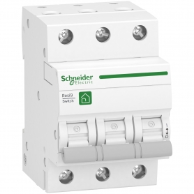Schneider R9S64363 interrupteur-sectionneur Resi9, 3P, 63A, 415V AC