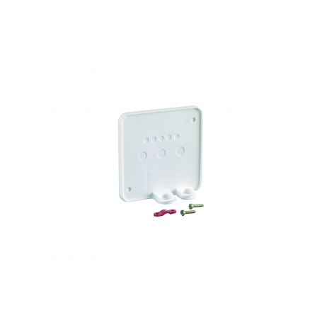 ABL 2505018 Bodenplatte für Geräteanschlussdose 2505010/ 110/ 210, IP44, grau