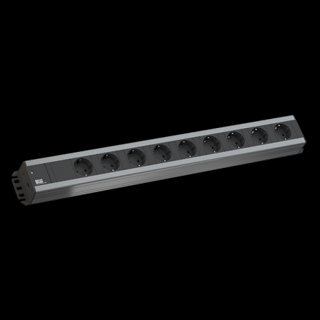 Bachmann HANDWERKERLEISTE 9xCEE7/3 Strom 2,0m CEE7/7 300001