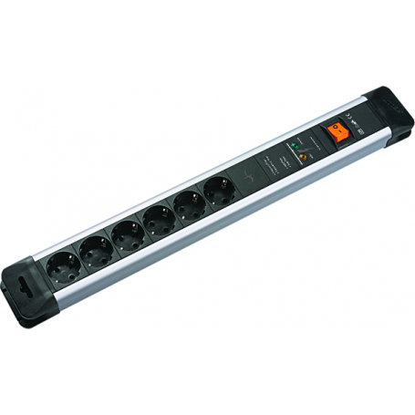 Bachmann CONNECTUS 6xCEE7/3 GVS 1xSchalter Strom 2,0m CEE7/7 330105