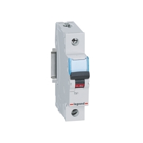 Legrand 403360 TX3 Circuit breaker B-Characteristic, 32A, 1-pole, 6kA, 230/400VAC, 1TE