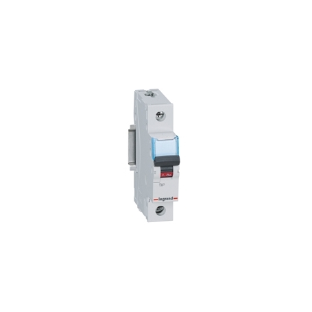 Legrand 403360 TX3 Circuit breaker B-Characteristic, 32A, 1-pole, 6kA, 230/400VAC, 1TE