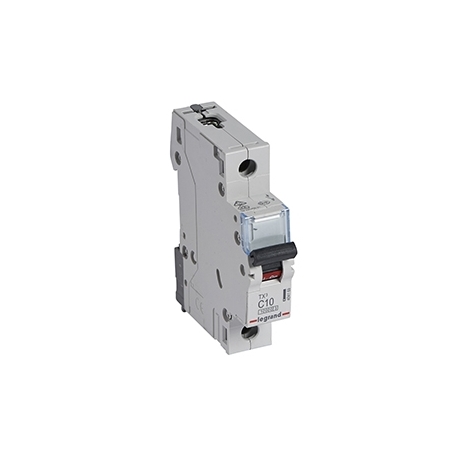 Legrand 404169 TX3 Leitungsschutzschalter C-Charakteristik, 10A, 1-polig, 10kA,230/400VAC, 1TE