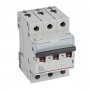 Legrand 403403 TX3 interruptor B-Característica, 20A, 3-pin, 6kA, 400VAC, 3TE
