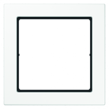 Jung FD 981 WW frame, 1x, flat design, for horizontal and vertical combination