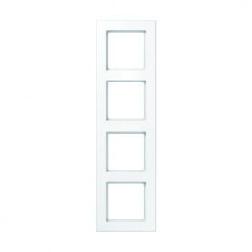 Jung AC 584 WW frame, 4x, for horizontal and vertical combination