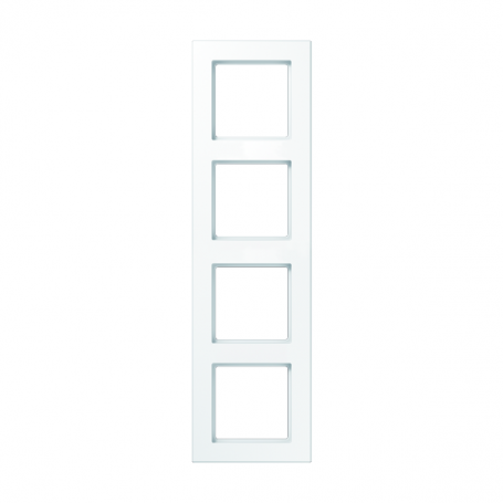 Jung AC 584 WW frame, 4x, for horizontal and vertical combination