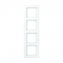 Jung AC 584 WW frame, 4x, for horizontal and vertical combination