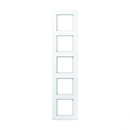 Jung AC 585 WW frame, 5 times, for horizontal and vertical combination