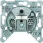 Jung GDA 313 F Antennendose, Universal-Sat/BK, 3-Loch, Durchgangsdose