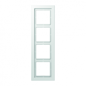 Jung LSD 984 WW Rahmen, 4fach, für waagerechte und senkrechte Kombination